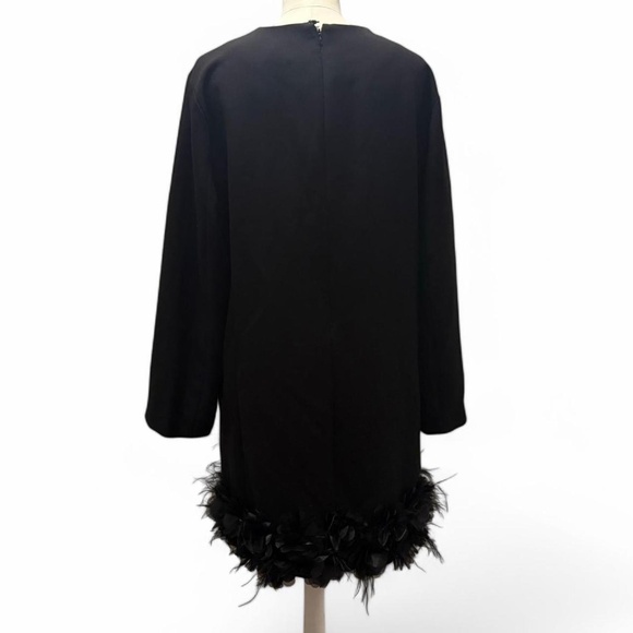 Tuckernuck Black Sheath Mini Dress with Long Sleeves - Picture 3 of 11